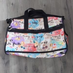 LeSportsac large weekender duffle bag